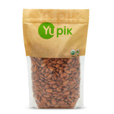 Yupik front packaging showing organic 2.2 lb bag and clear labeling benefit convenience
