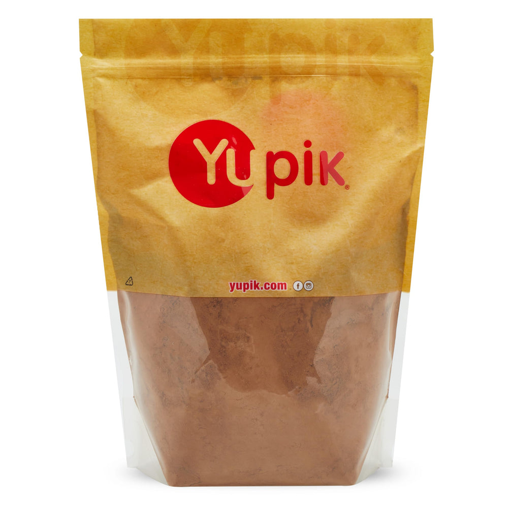 Yupik front packaging showing label and size with rich chocolate appeal