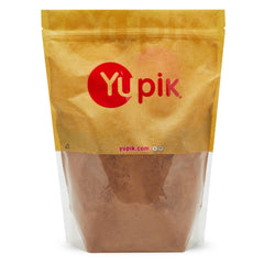 Yupik front packaging showing label and size with rich chocolate appeal