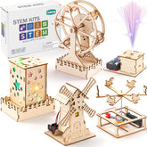 Yutin ferris wheel assembled showing motion and colorful detail benefits play