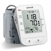 yuwell front view with large display showing clear readings for easy reading