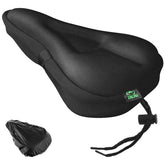 Zacro front view of gel seat cushion showing comfortable shape and fit benefit