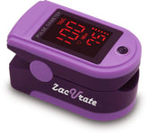 Zacurate 500DL front display showing SpO2 and pulse for fast readings