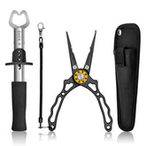 ZACX front view of gripper and pliers showing compact kit and versatility