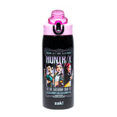 Zak Designs front view showing Huntrix art and 19oz capacity benefit