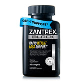 Zantrex front packaging showing bottle and 60-count for clear product ID and trust