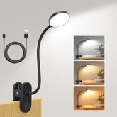 ZAPLIT front view of clip-on light showing sleek profile and easy controls