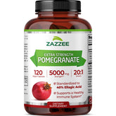 Zazzee front packaging showing bottle and product name with clear supply information