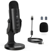 ZealSound K66 front view showing microphone and base with clear voice pickup