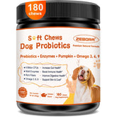 ZEBORA front packaging showing 180 soft chews and product benefits