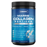 ZEBORA jar front packaging showing label and 50 servings benefit