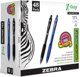 Zebra Pen front packaging showing full 48-pack and brand visibility for easy stocking