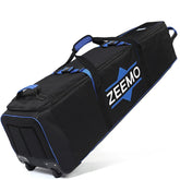 ZEEMO front full-open view showing wide zipper and quick-access benefit