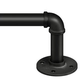 zeerobee front profile rod showing full matte black look and sturdy support