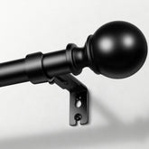 zeerobee front view black rod showing clean silhouette and versatile styling