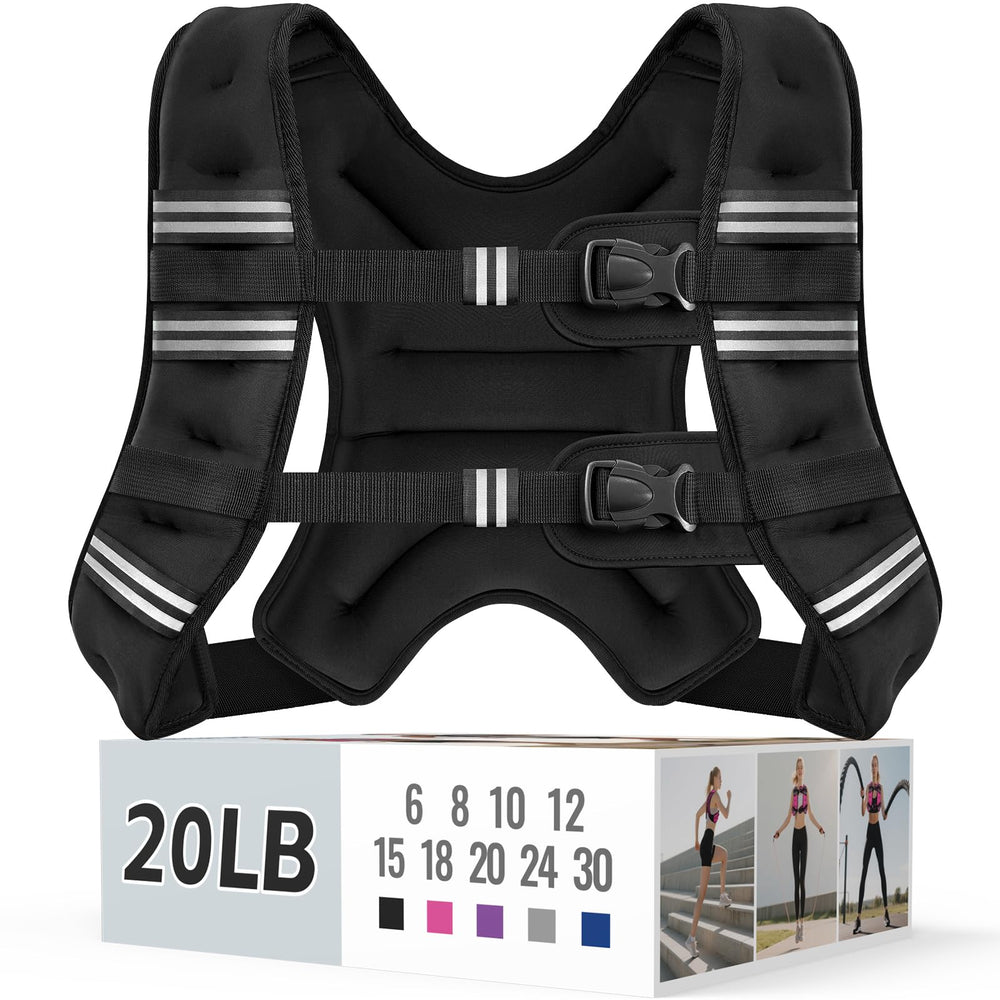 zeerun vest front view showing slim profile and balanced load benefit
