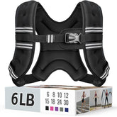 Zeerun vest front view showing snug fit and stable weight distribution for efficient workouts