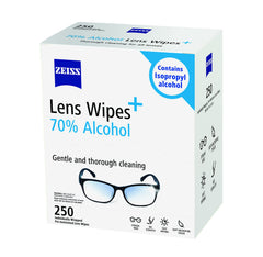 ZEISS wipe texture detail highlighting ultra-soft cloth and non-abrasive benefit