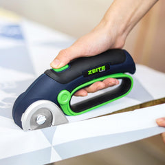 ZEITE ergonomic handle detail showing grip design for comfort and reduced hand strain