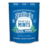 Zellie's front packaging showing cool mint mints and large 540 count convenience