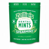 Zellie's front packaging jar showing brand and bulk count for convenience