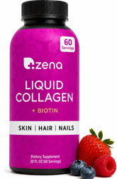 Zena Nutrition front bottle showing product and berry flavor benefit