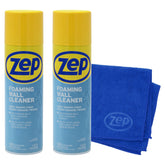 Zep foaming wall cleaner front packaging showing label and benefit