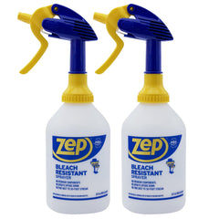 Zep front view of 32 oz bleached-resistant sprayer showing label and bottle