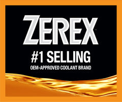 Zerex label detail showing OAT formula benefits for corrosion protection