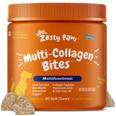 Zesty Paws front packaging showing product name and benefits