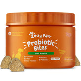Zesty Paws front packaging showing product name and 50-count jar for clear identification and convenience