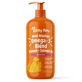 Zesty Paws front label shows product name and benefits for easy identification