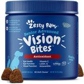 Zesty Paws front label showing product name and benefits for quick recognition