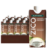 ZICO front packaging showing the 11.2 fl oz bottle and chocolate coconut label for quick recognition