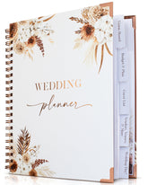ZICOTO boho cover front showing pampas grass design and elegant look for keepsake