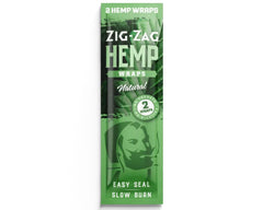 ZIG-ZAG open pack close-up showing two wraps and preserved freshness benefit