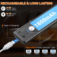 ZioeYiue installed under kitchen cabinet providing bright task lighting instantly
