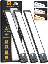 ZioeYiue front view of 10-inch under cabinet light showing slim profile and LEDs