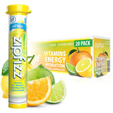 Zipfizz front packaging showing citrus tubes and benefits
