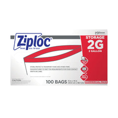 SC Johnson Professional box front showing 2 gallon Ziploc bags, durable supply benefit