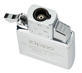 Zippo single torch front view showing insert shape and fit benefit