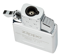 Zippo single torch front view showing insert shape and fit benefit