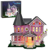 ZIQILIGHTING pink palace front view showing detailed façade and decorative charm