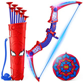 ZIROKAY bow front view showing spider graphics and sturdy build benefits