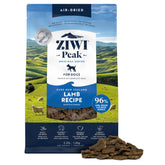 ZIWI front packaging showing lamb recipe and air-dried benefits