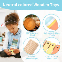 ZJEFUNS maraca shaker in child hand demonstrating easy grip benefit