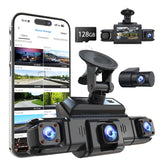 ZMOPO front camera mounted on windshield capturing road view for safety