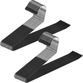 ZOBER front view of 20-pack hangers organized and ready