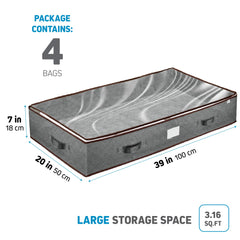 ZOBER clear top detail revealing contents for fast identification benefit