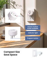 Zoiinet remote attached to wall plate, secure mounting for easy access